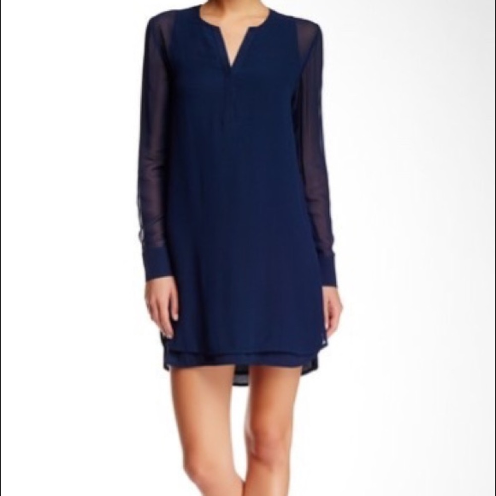 💖HP💖Vince Silk Double Layer Dress - Picture 13 of 13